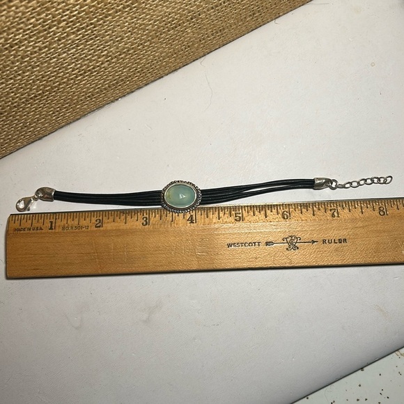 Sterling Blue Larimar Bracelet - Picture 9 of 9